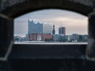 Blick auf Hamburg, Elphie und Michel