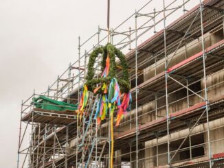 Richtfest der Stadtteilschule Kirchwerder in Hamburg