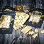 Goldbarren verschiedener Stückelung