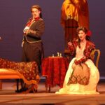 Schauspieler auf der Bühne