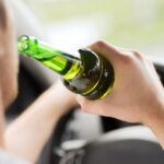 Am Steuer ein Bier