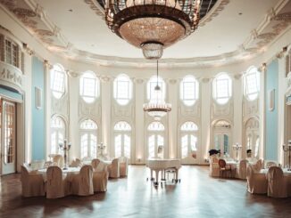 Ballsaal im Atlantic Grand Hotel Travemünde