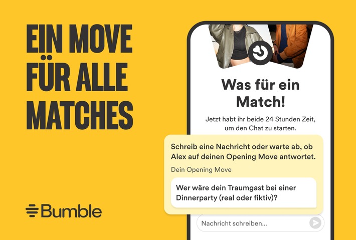Bumble eröffnet Frauen mehr Möglichkeiten | Bumble eröffnet Frauen mehr Möglichkeiten, den ersten Schritt zu machen