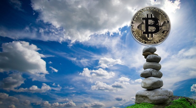 Bitcoin auf Steinen | Bitcoin auf Steinen