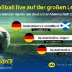 Fußball auf der großen Leinwand in UCI Kinos