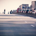 Auf der Autobahn spazieren ist keine gute Idee
