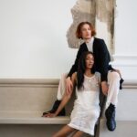 Models präsentieren Mode in Hamburg