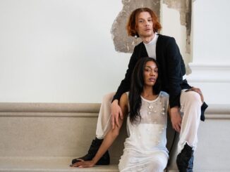 Models präsentieren Mode in Hamburg