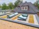 Historische Rotklinkervilla mit vier Oberlichtern von Glasolux modernisiert