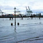 Elb-Hochwasser in Hamburg