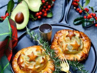 Glitzernde Avocado en Croûte