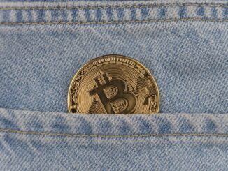 Bitcoin in Hosentasche