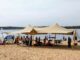 Das WorkshopZelt beim Globetrotter Freiluft Festival