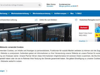 Screenshot Website daytona sanstrahlen