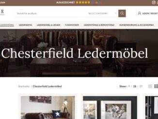 Chesterfield Ledermöbel