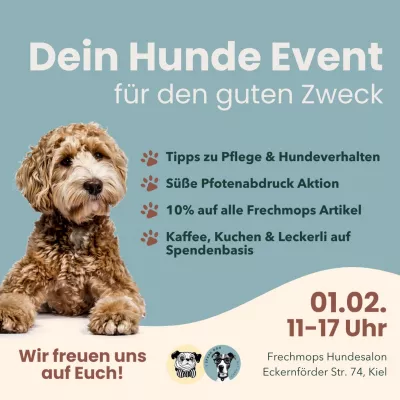 Hundeevent Kiel Anna Frahm | Hunde-Event für guten Zweck! Rund um Pflege und Verhalten (1.2. in Kiel) (© Anna Christina Frahm)