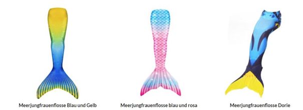 Meerjungfrauenflossen