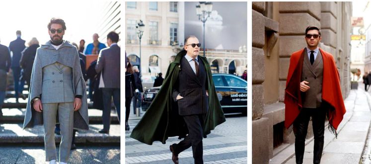 Männerponchos 