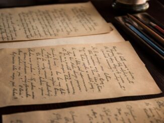 Alte Briefe in Schreibschrift