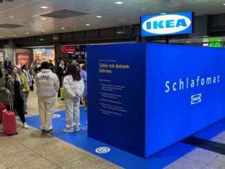Schlafomat von Ikea: Kissen für unterwegs aus dem Automaten ziehen