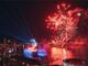 Abschlussfeuerwerk zum Hamburger Hafengeburtstag