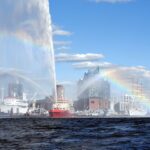 Hafengeburtstag vor traumhafter Kulisse in Hamburg