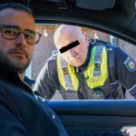 Polizeiliche Fahrzeugkontrolle