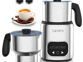 Livatro Milchaufschäumer Ihr Barista für zu Hause
