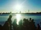 Hamburg - der Blick über die Alster beim Kurzurlaub im Norden ist traumhaft