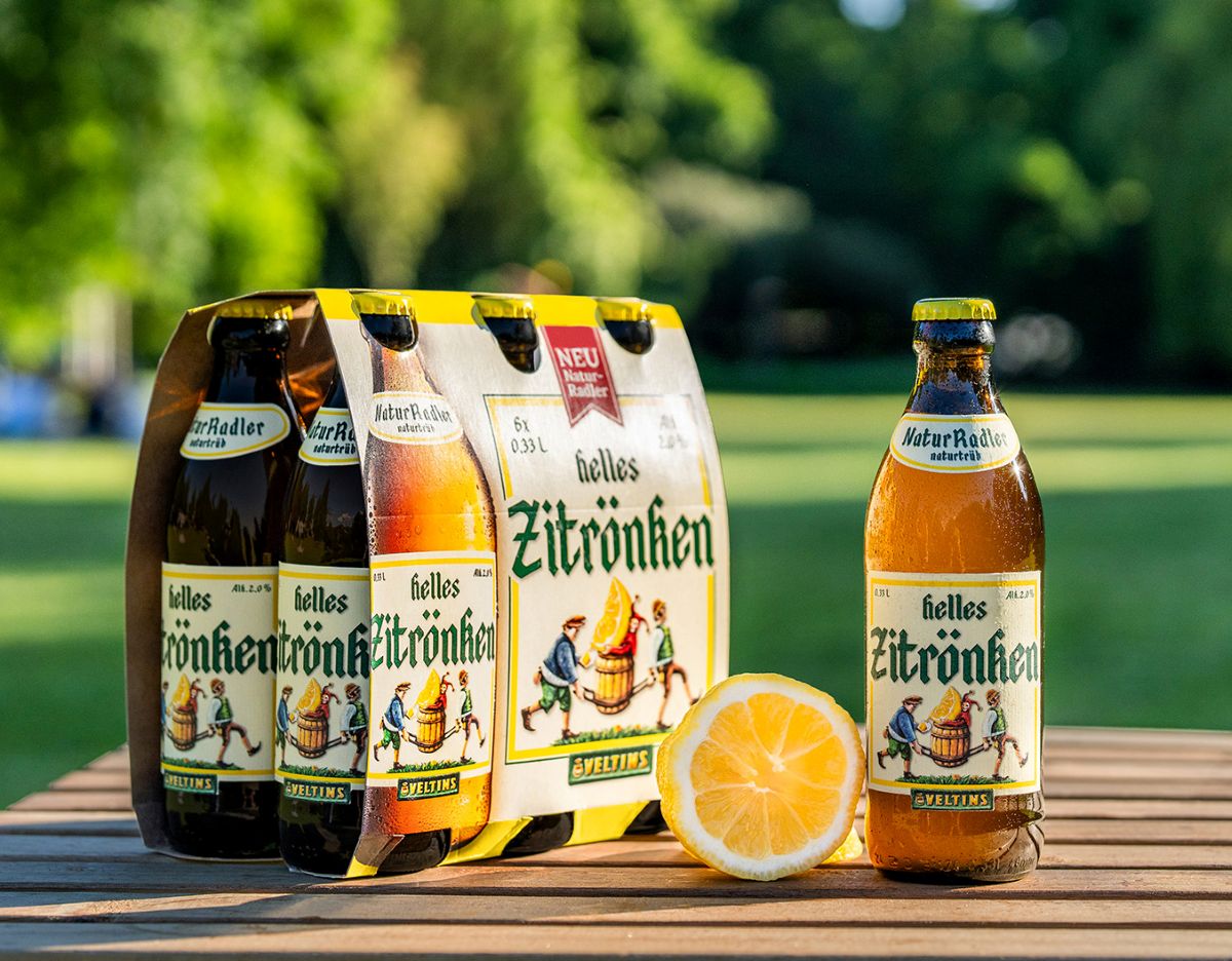 Helles Zitrönken - spritzig-frische Naturradler-Variante vom Pülleken | Helles Zitrönken: spritzig-frische Naturradler-Variante vom Pülleken