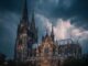 Kölner Dom bei Gewitter