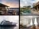 Luxus auf der Yacht und am Strand