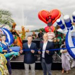 HVG-Geschäftsführer André Lawiszus und Hannovers Oberbürgermeister Belit Onay eröffnen das Maschseefest 2025