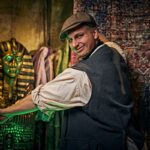 Schmuggler mit Pharao-Maske im HamburgDungeon Speicherstadt