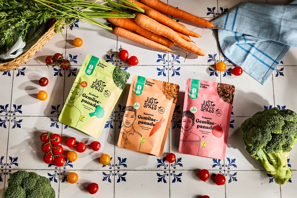 Just Spices präsentiert neue Gemüse-Panaden
