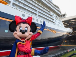 Neues Kreuzfahrtschiff Disney Destiny in Papenburg