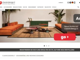 Screenshot Website Classicdesign.it