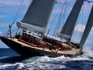 Segelyacht auf See