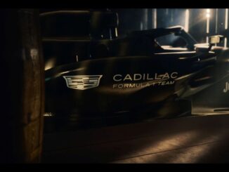 Car side panel von Jim Beam und Cadillac Formel-1-Team