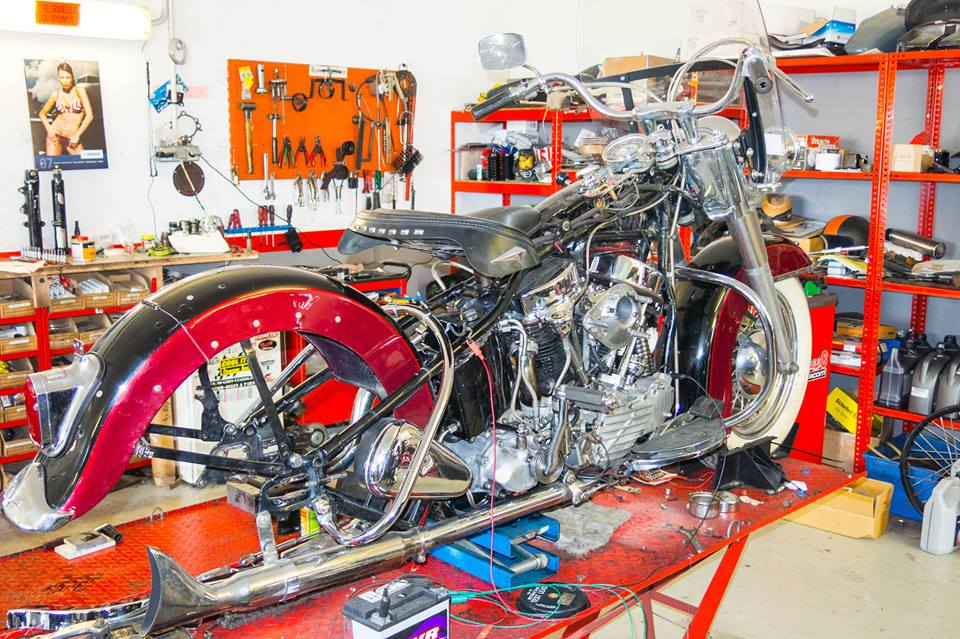 Echte Klassiker bei KG Bikes HD 51Panhead-2