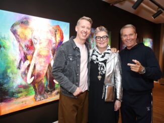 Manuela Rathje mit Andre Schuenke und Hinnerk Baumgarten