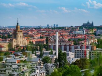 Blick auf Prag
