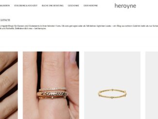 Screenshot Heroyne Website