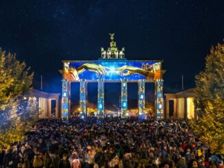 Brandenburger Tor beim Festival of Lights