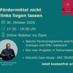 Webinar: Fördermittel nicht links liegen lassen