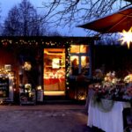 Ambiente bei den Weihnachtsmark des Kunsthandwerks