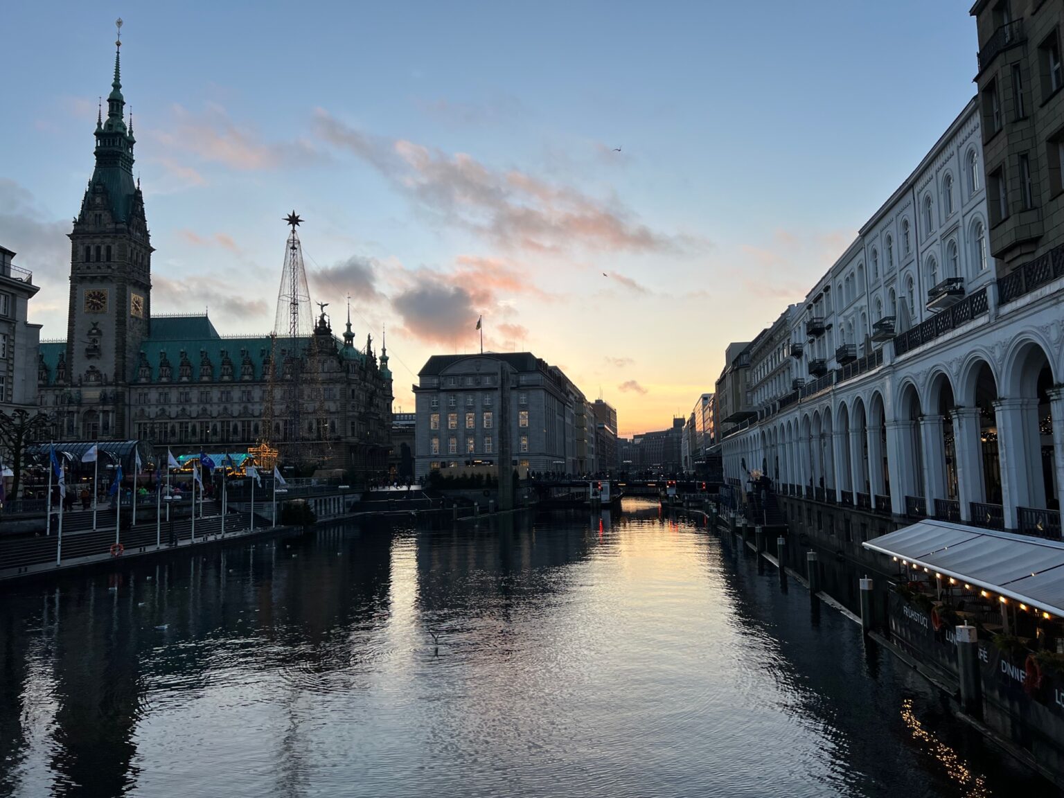 Hamburger Innenstadt Rathaus