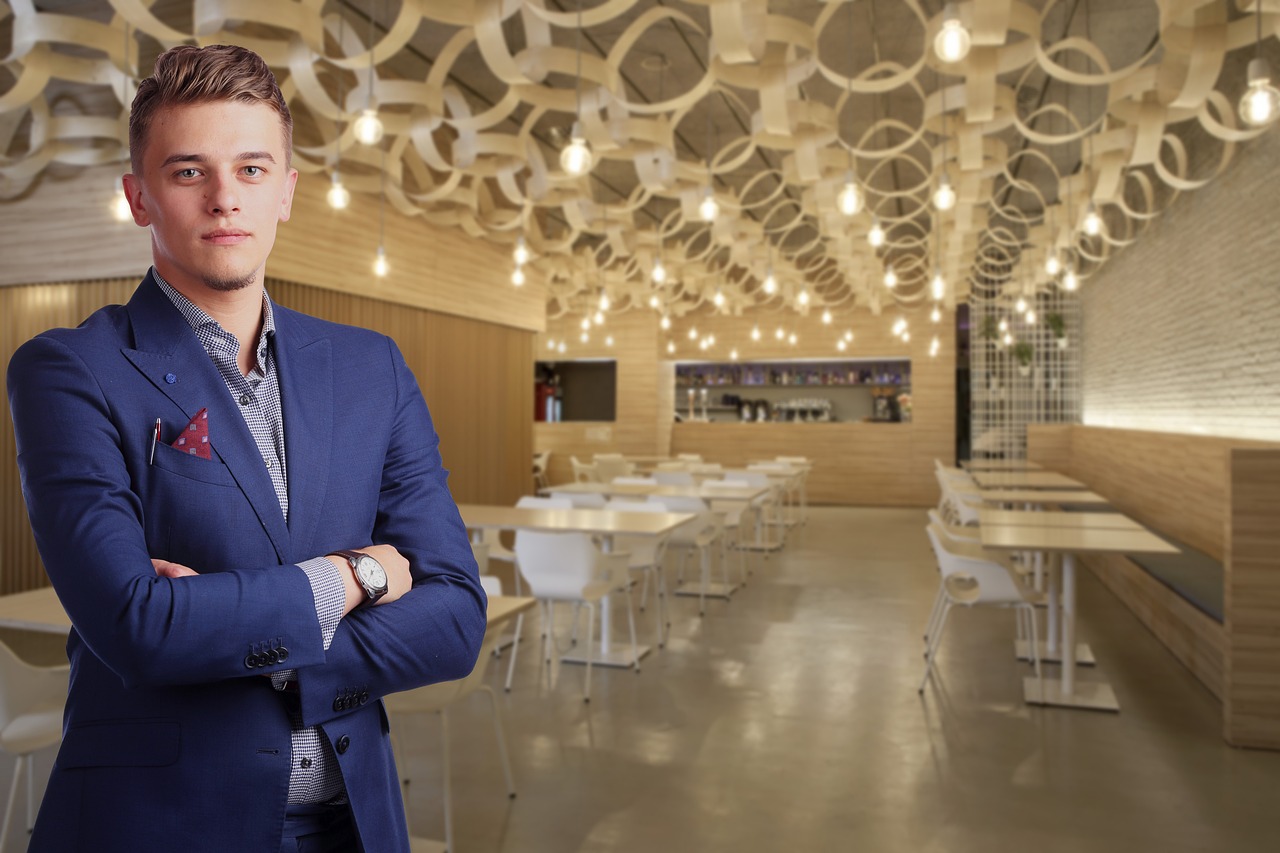 Junger erfolgreicher Geschäftmann | hamburg040 Junger erfolgreicher Geschäftmann