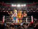 Playmobil WWE-Stars Roman Reigns Cody Rhodes Rhea Ripley und Hall of Famer Hulk Hogan