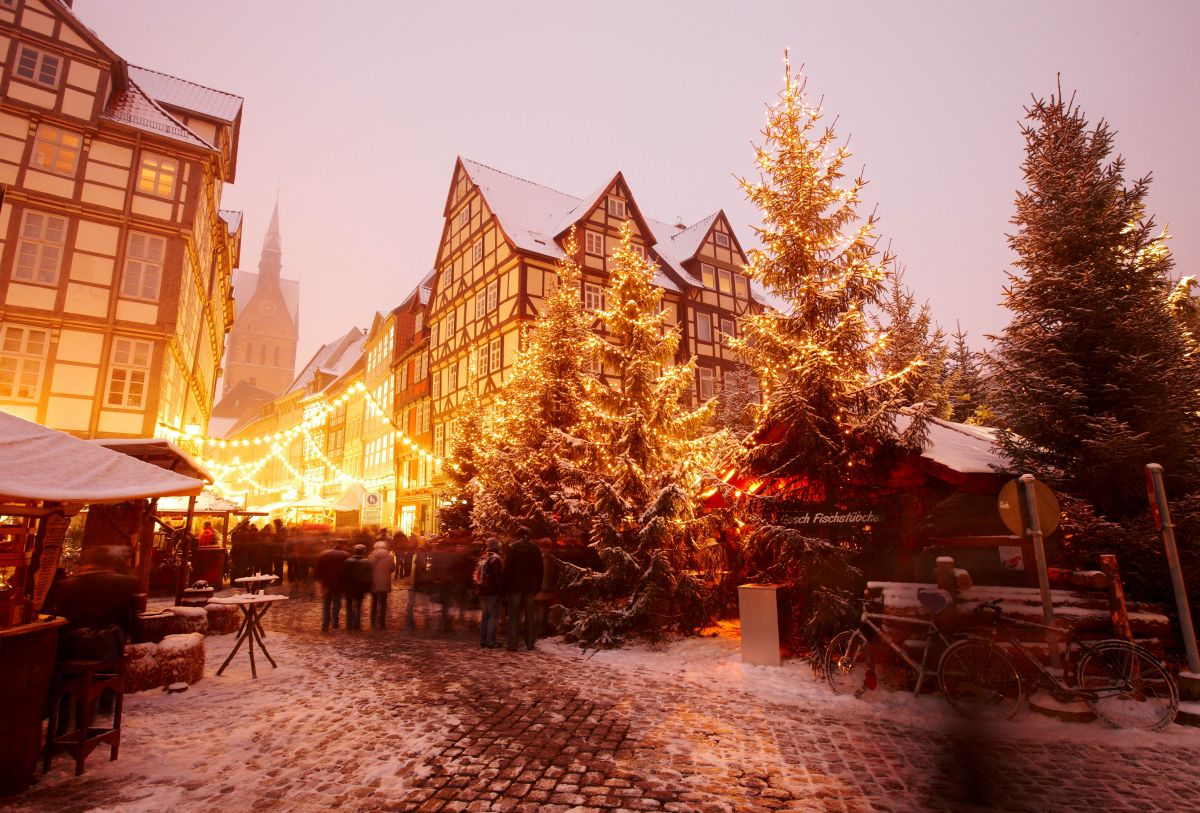 Weihnachtsmarkt in Hannovers Altstadt